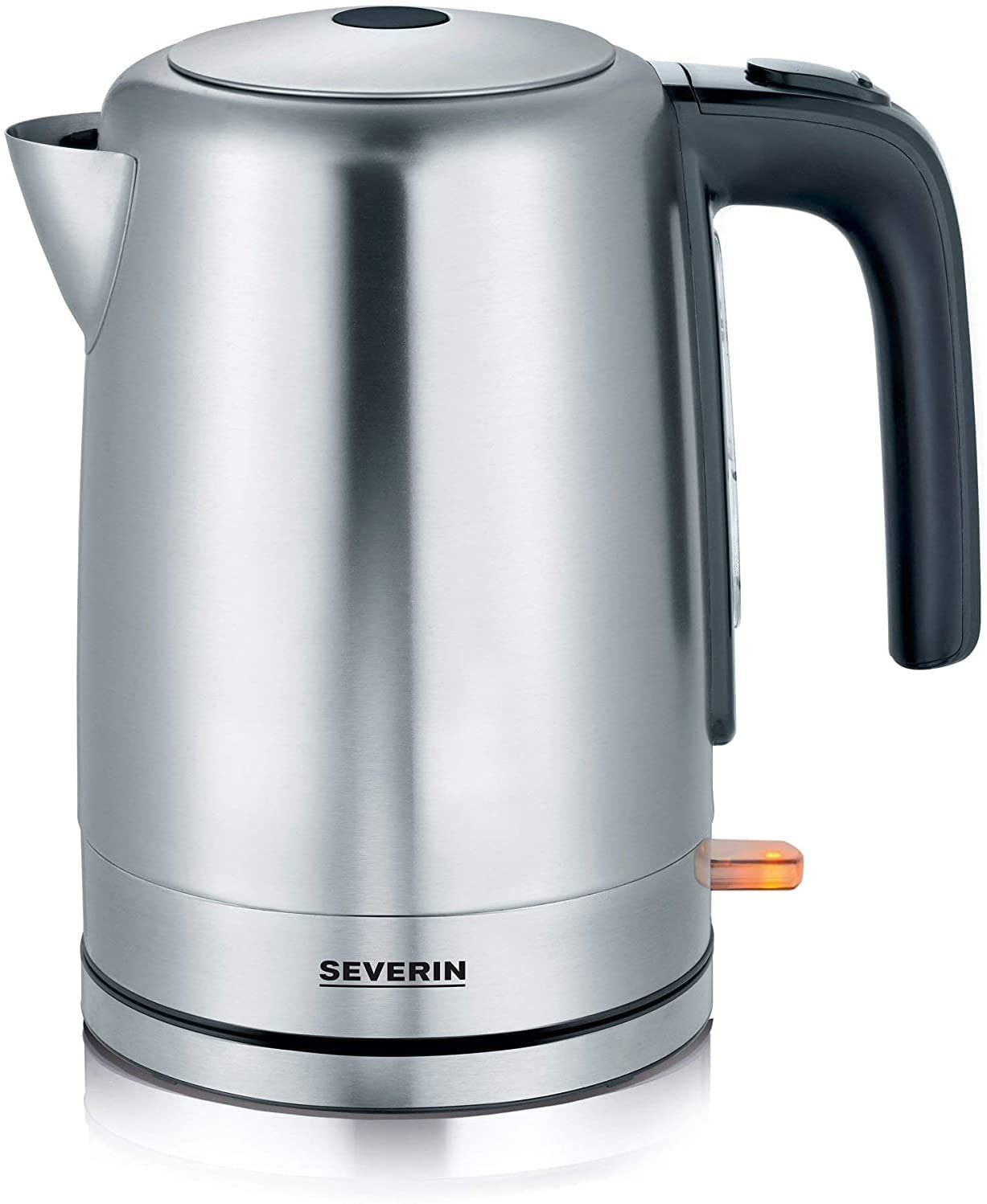 Kettle, Approx. 2200 W, 360° Central Cordless System, Large Lid Opening, Washable Limescale Filter, Kettle, 1,7 L, Stainless steel