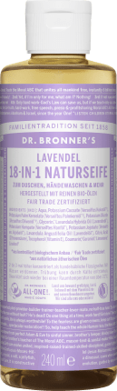 Dr.Bronner\'s Natural soap 18in1 Lavender, 240 ml