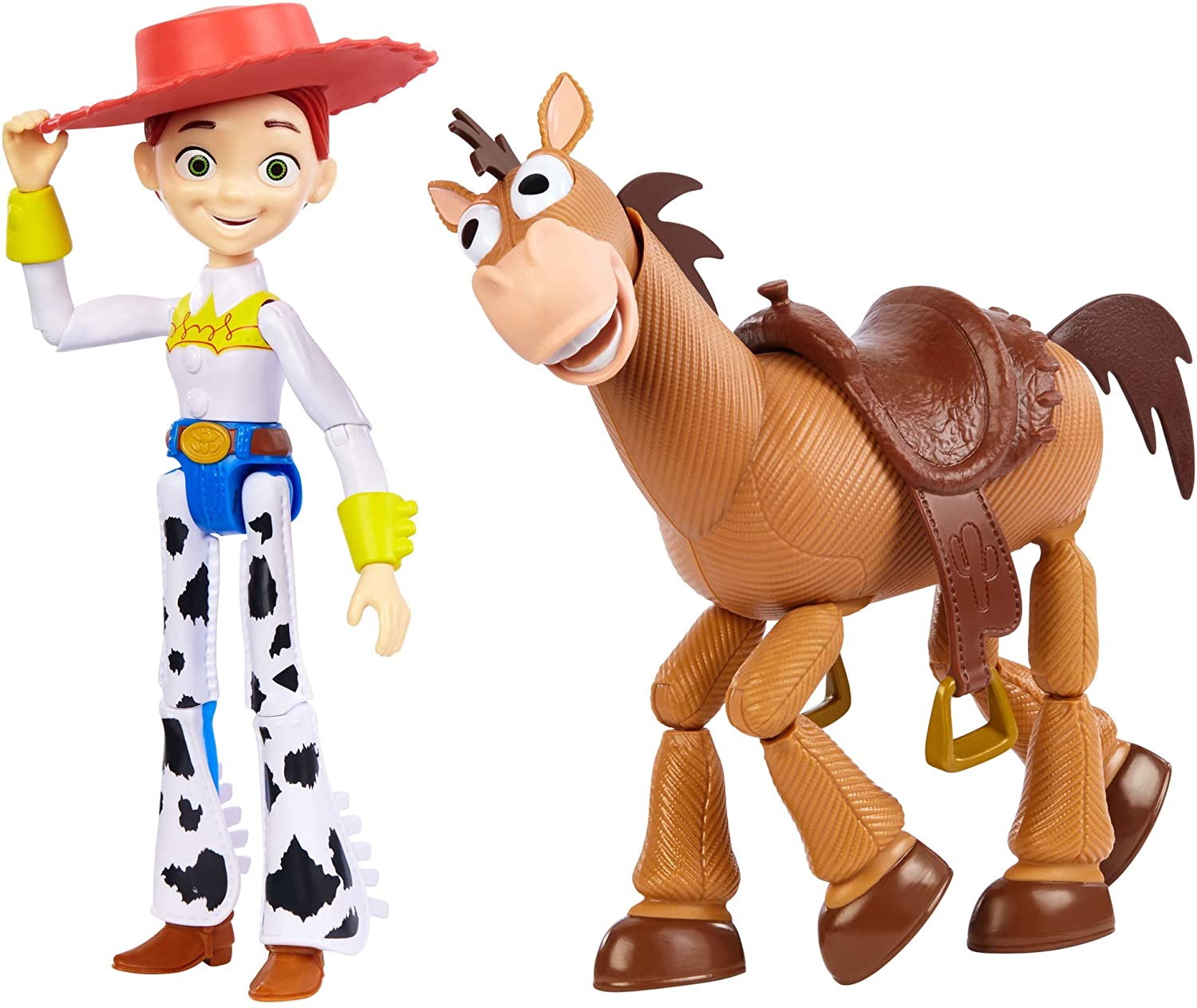 Disney Pixar Toy Story Gjh82 - Jessie And Bully Adventure Pack Of 2 Toy Fro