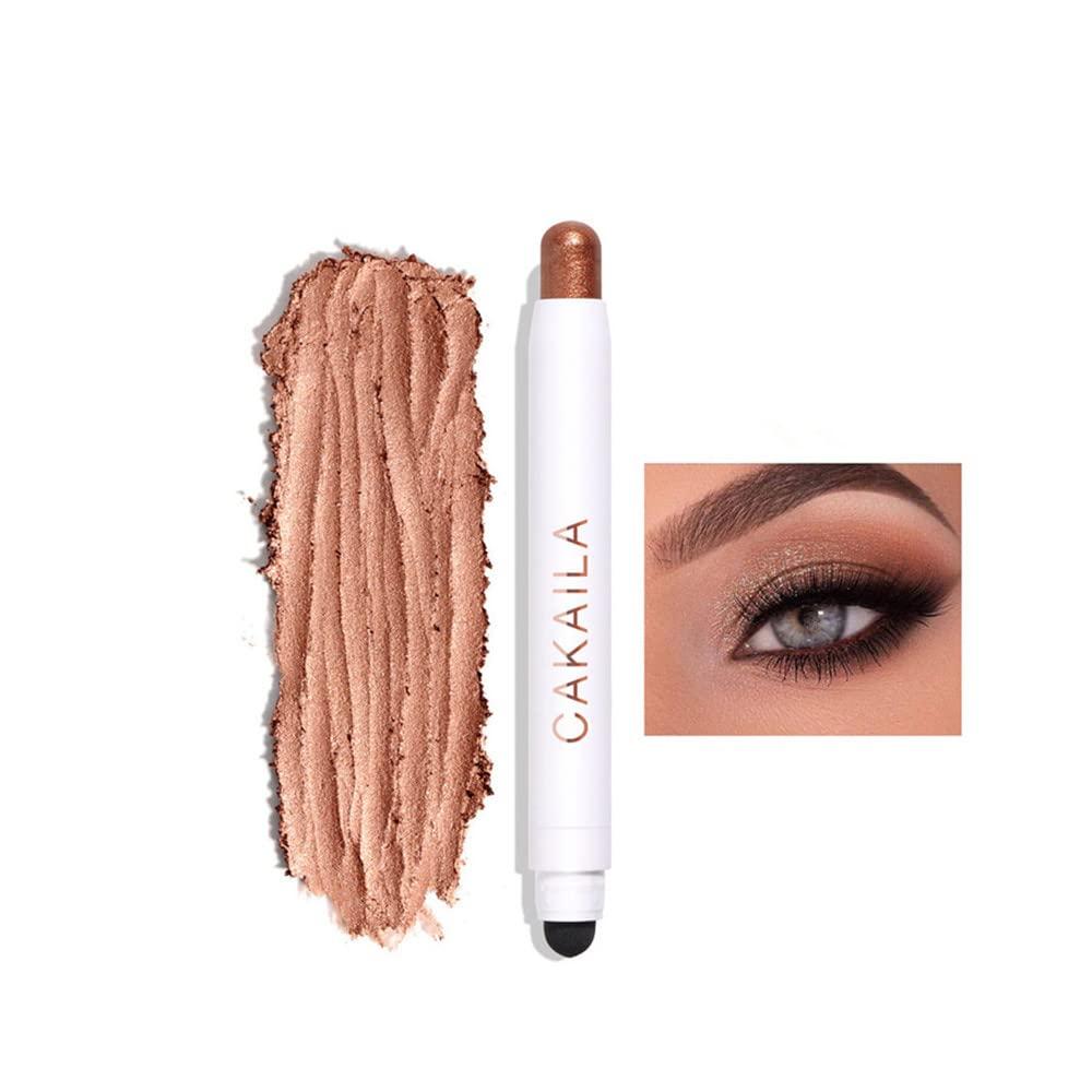 Cream Eyeshadow Pencil, Eyeshadow Pen, Matte and Shimmer Eye Makeup Pen, Fluorescent Makeup With Long Lasting Waterproof Eyeshadow (06#)