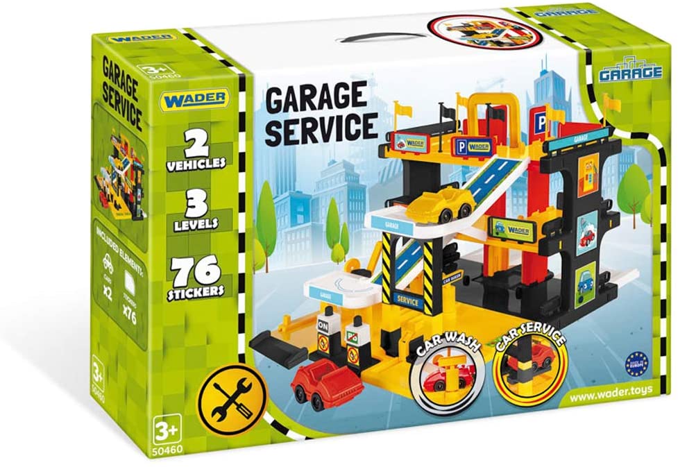 Wader 50460 Service Garage On Three Levels With Lift, Service Area And Two 