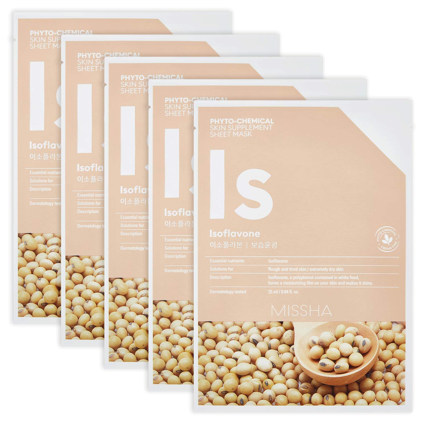 Missha Phyto-Chemical Skin Supplement Sheet Mask Is Isoflavone