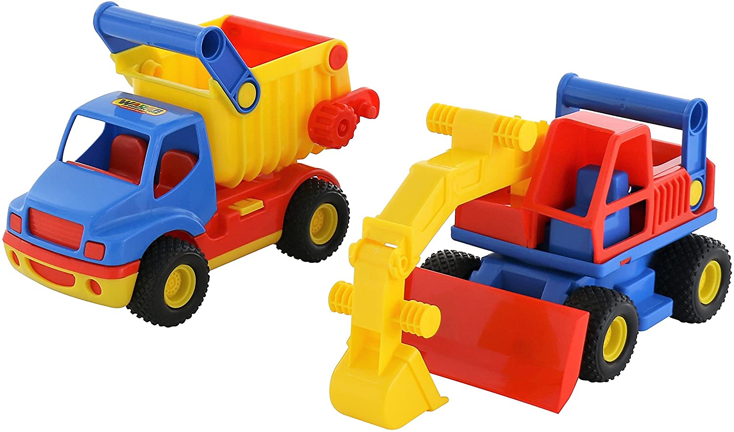 Polesie 0452 Construck Truck Truck And Excavator Toy