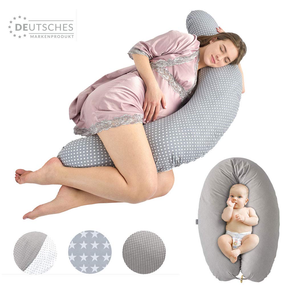 Sei Design Nursing Pillow Pregnancy Pillow With Zip Cover 190 X 30 Cm - 170