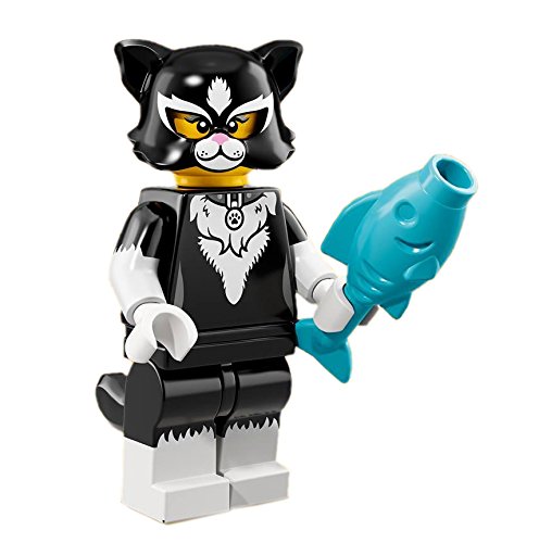 Lego # 12 71021 Series 18 Cat Suit Girl Minif Igure