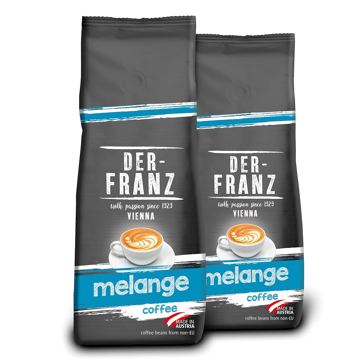 Der-Franz Melange Ground Coffee 2 x 500g