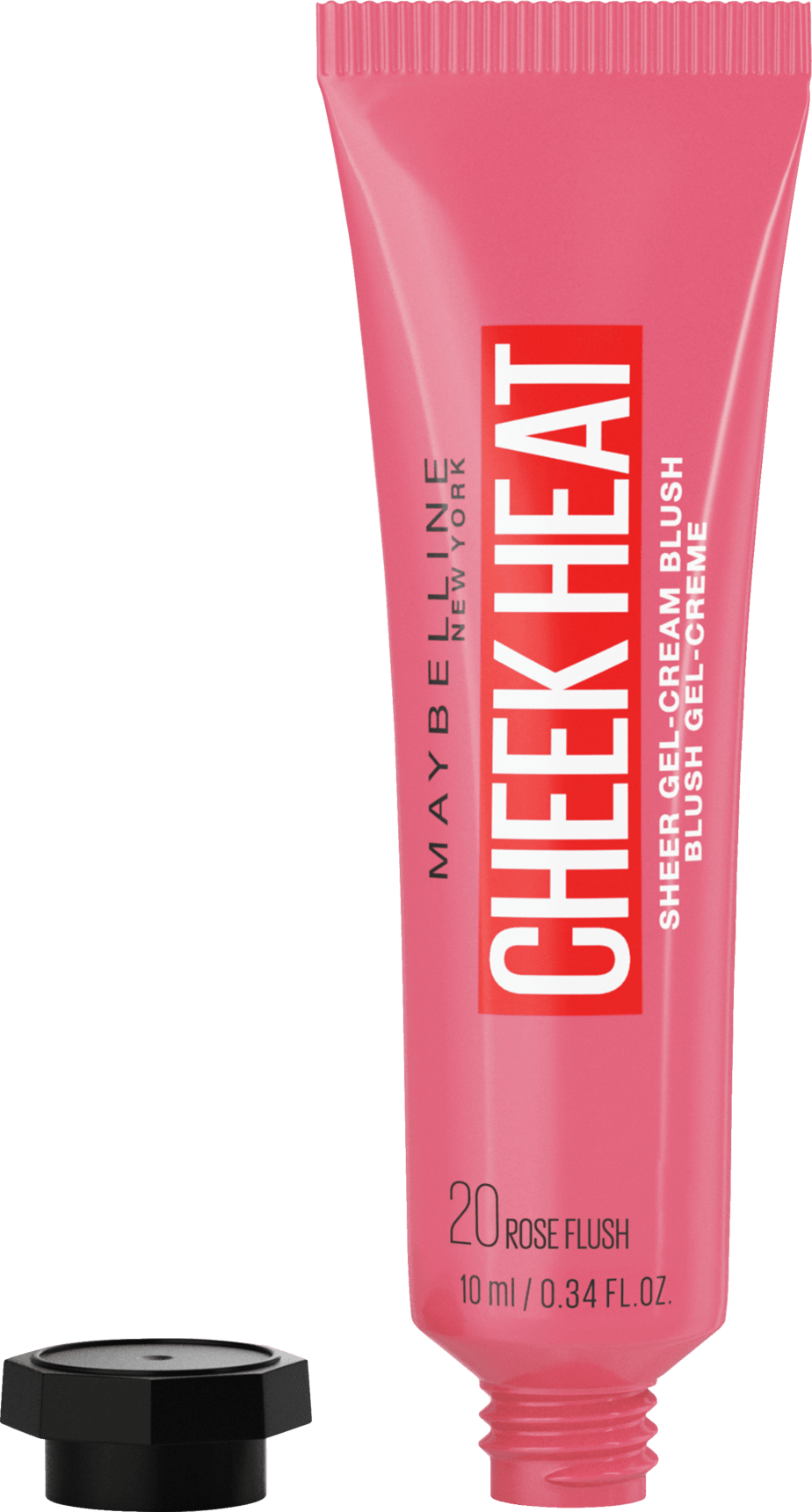 Maybelline Rouge Cheeck Heat Blush 20 Rose Flash, 10 Ml