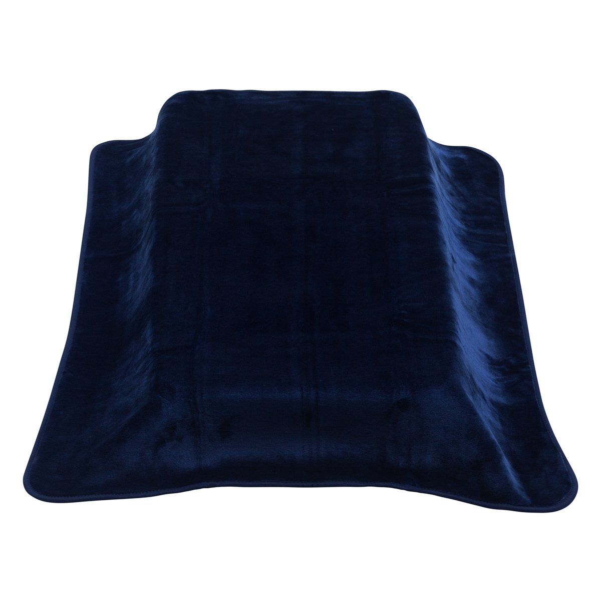 Cambrass Raschel Cradle Be Solid Marino 37978 Blanket 110 x 140 cm Blue
