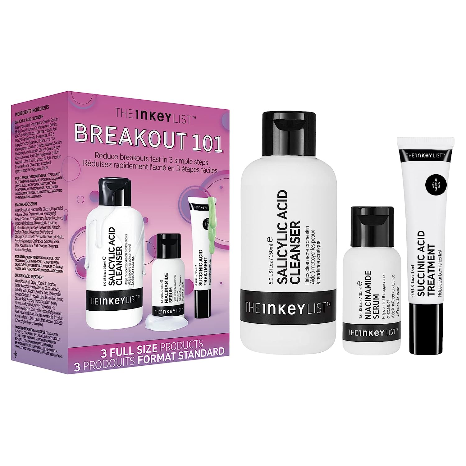 The Inkey List Breakout 101 Kit