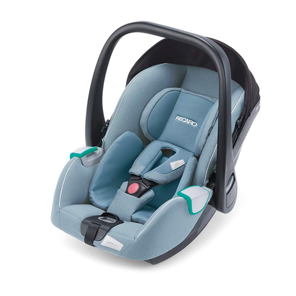 RECARO Kids, Avan, i-Size 40-83 cm, Baby Seat 0-13 kg, Compatible with Avan/Kio Base (i-Size), Use with Pram, Easy Installation, High Safety, Prime Frozen Blue