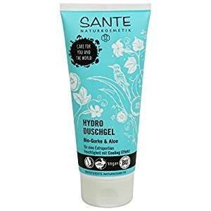shop bio yumi Sante – Hydro Shower Gel Organic Cucumber & Aloe – Gently cleanses, Refreshes, Vegan – 200 ml