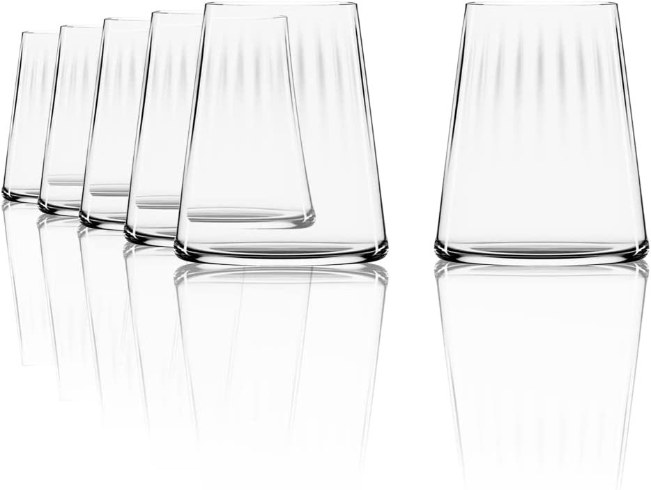 Stölzle Lausitz Weinbecher Symphony/White Wine glass 6 Set/wine glass crystal glass/white wine glass/high -quality wine glass set/wine glasses Stölzle