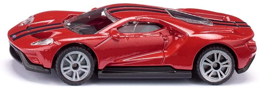 Siku 1526 Ford Gt Sports Car Classic Metal / Plastic Red Can Be Used With S