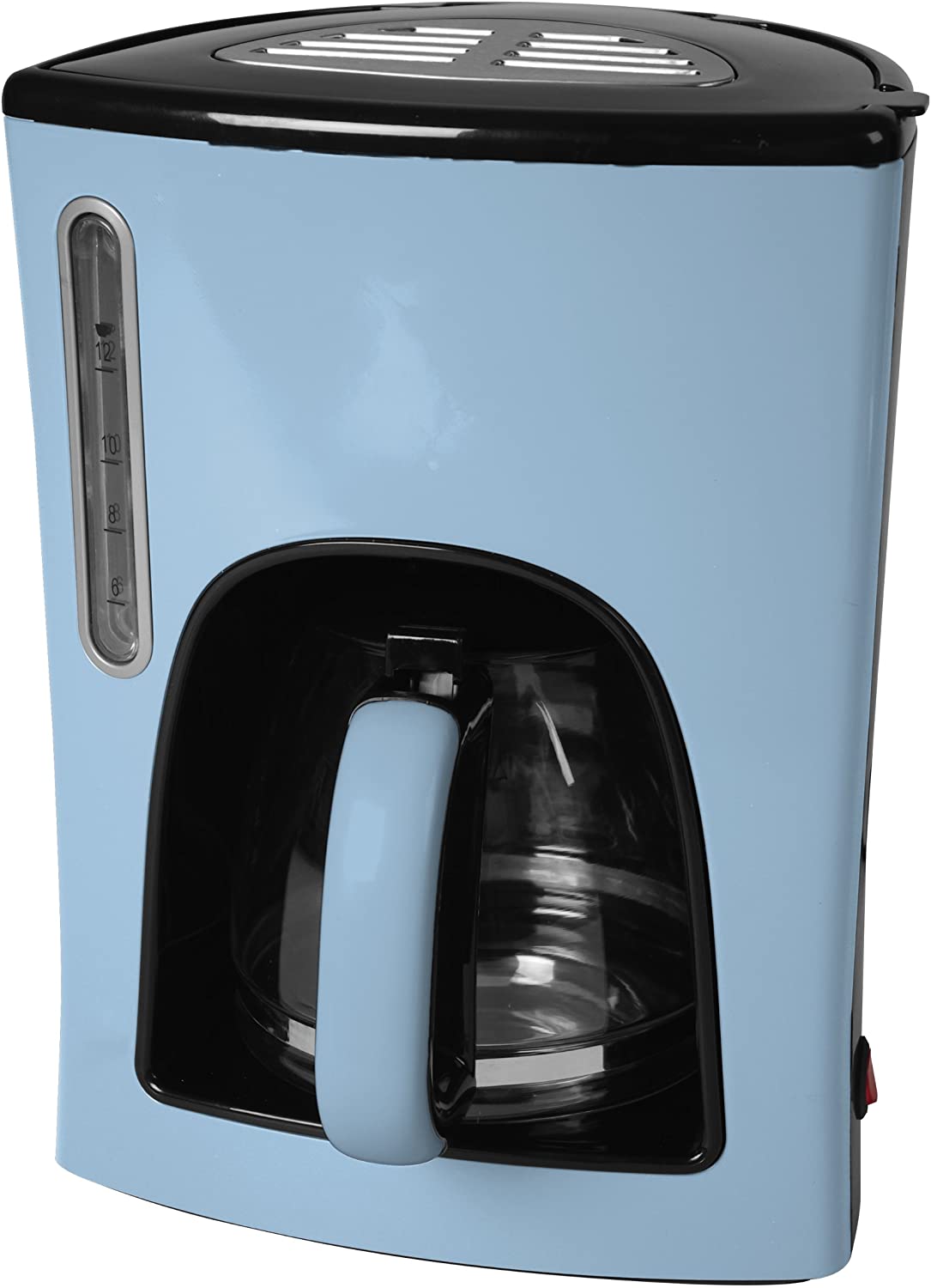 TKG Romix cm 2 B 12 Cup Coffee Machine, 1.5 Litre, Pastel Blue