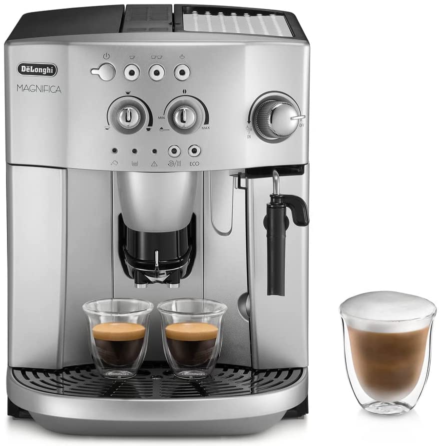 DeLonghi De\'Longhi Magnifica Bean to Cup Espresso/Cappuccino Coffee Machine ESAM4200 - Silver