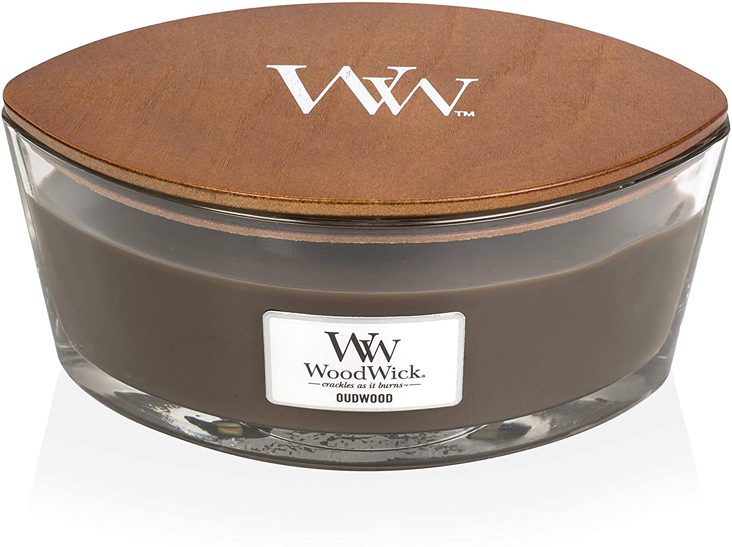 Woodwick Elliptical Scented Candle With Crackling Wick