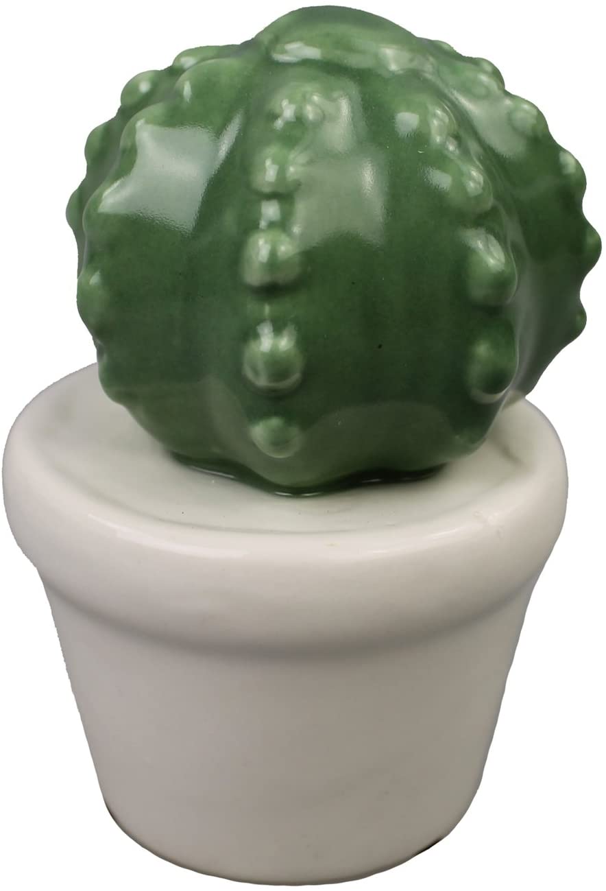 GMMH Ceramic Cactus Cacti Models Available Decorative Vase Ceramic (22-11 Height 9 cm)