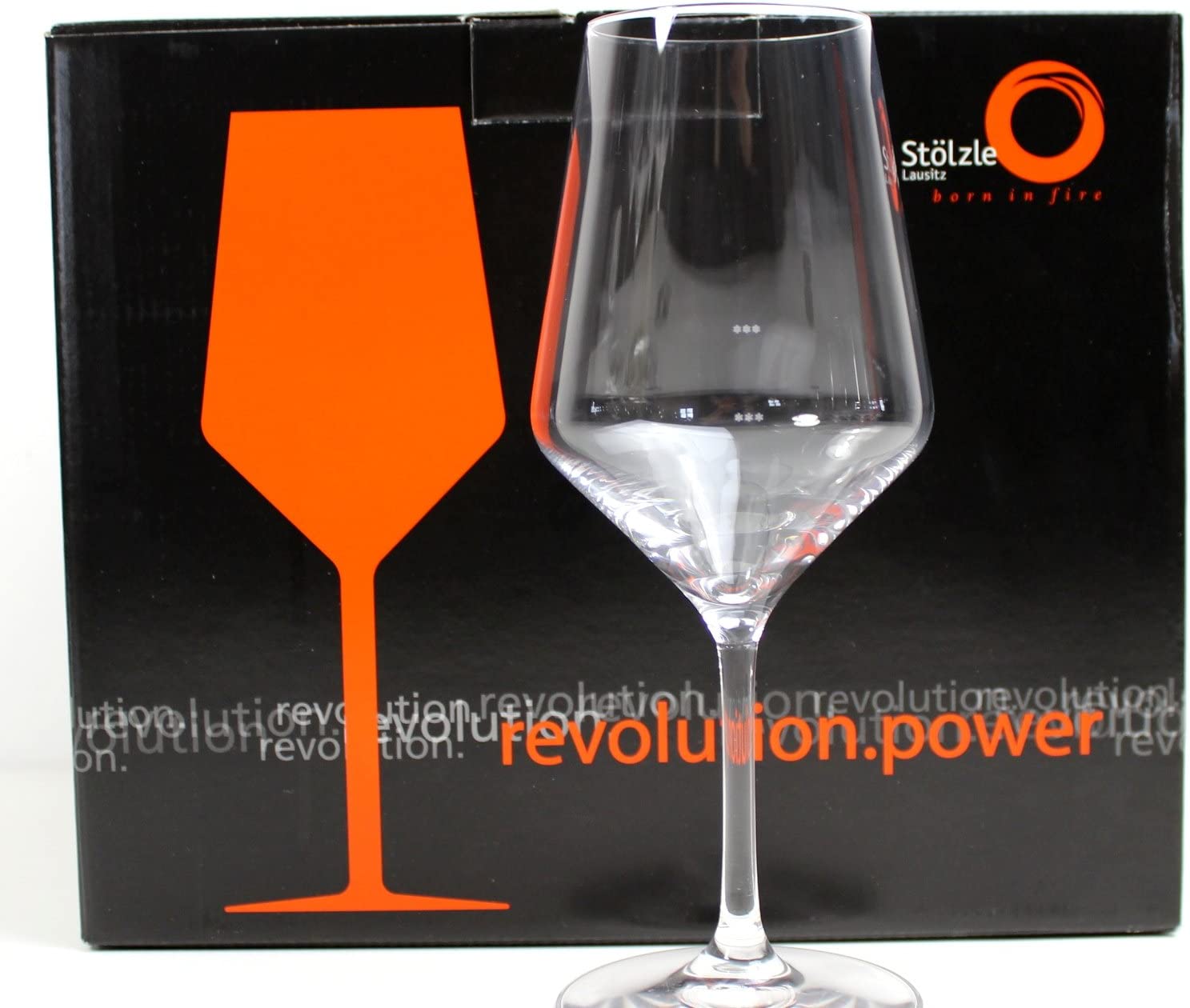 Stölzle Red Wine Glasses Set of 6 490ml Revolution. Power ~ MN 657 7J1 M