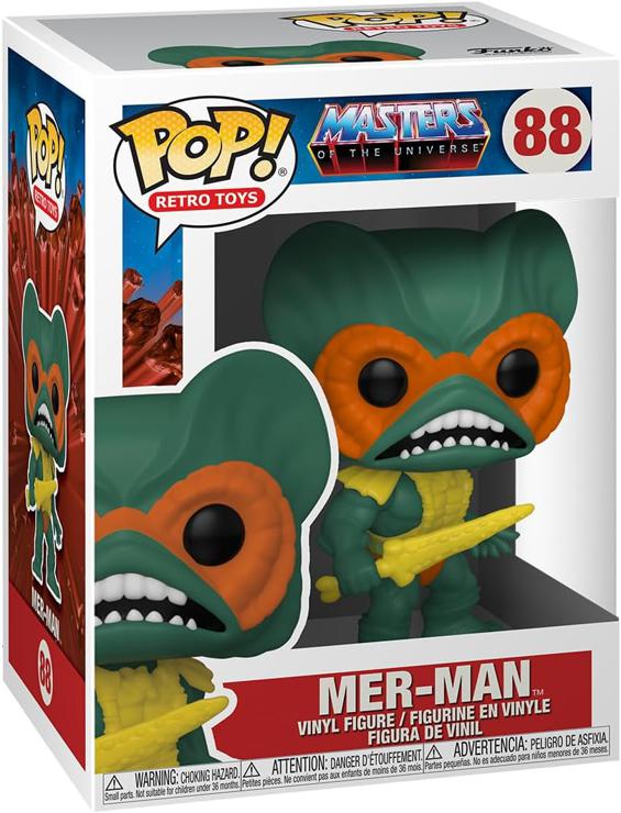 Funko Pop! Vinyl: Masters of The Universe - Mer-Man - Merman - Vinyl Collectible Figure - Gift Idea - Official Merchandise - Toy for Children and Adults - TV Fans