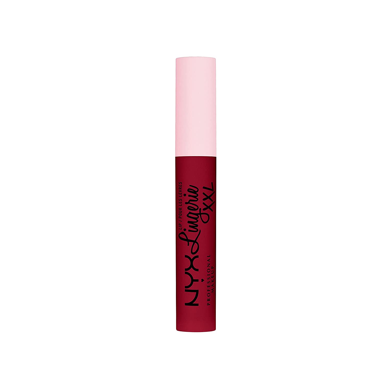 NYX Professional Makeup Lip Lingerie XXL, Liquid Lipstick for Long Hold, Vegan Formula, Sizzlin, ‎sizzzlin
