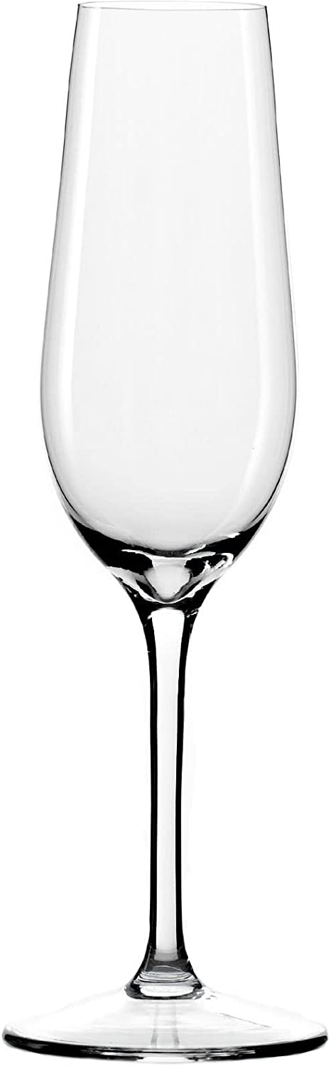 Stölzle Lausitz Event Champagne Flutes Set of 6 / High-Quality Crystal Champagne Flutes / Aperitif Glasses / Prosecco Glasses / Champagne Glasses / Champagne Flutes