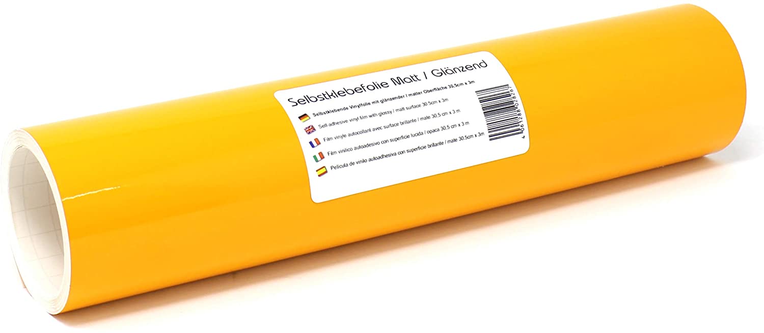 Finest Folia (12,89€/M2 Self-Adhesive Plotter Foil Craft Foil 31Cm X 3M 105