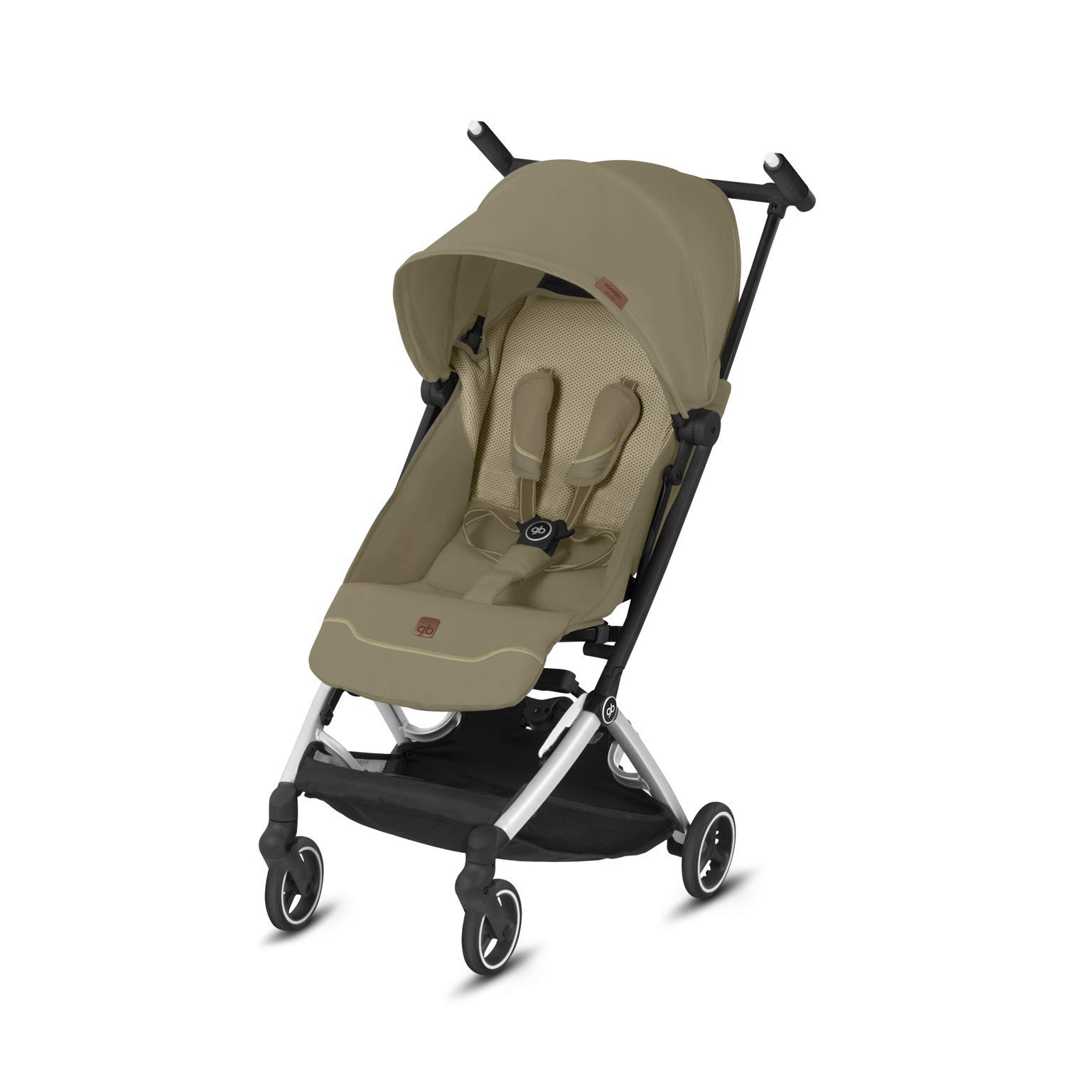 GB Gold Pockit+ All-City Buggy, Fashion Collection, Vanilla Beige