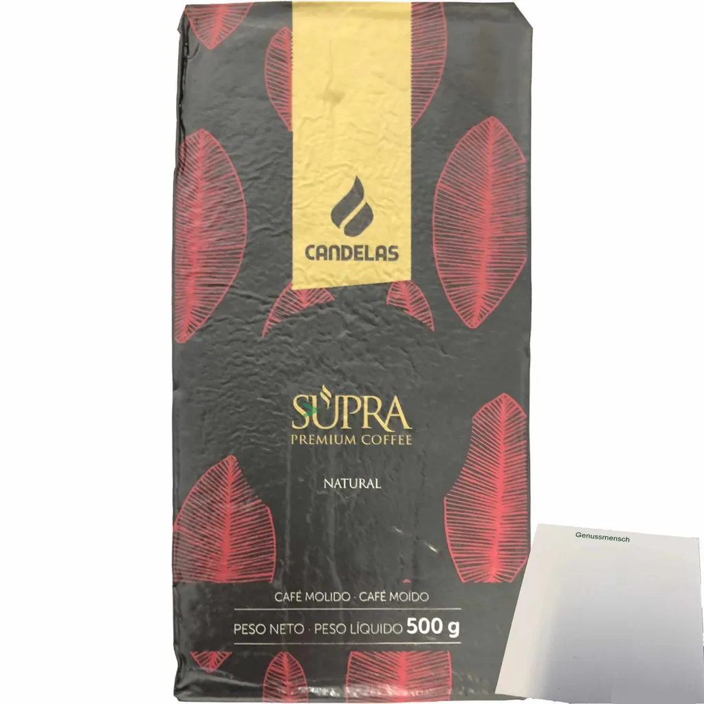 Cafe Candelas Supra Natural ground (500g pack) + usy block