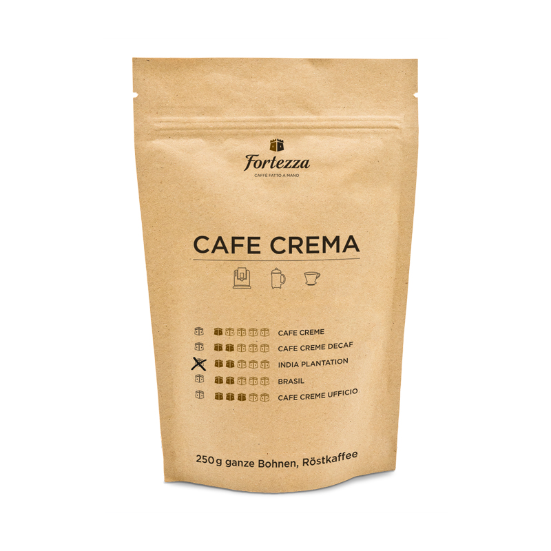 Fortezza Espresso Cafe Crema India Plantation