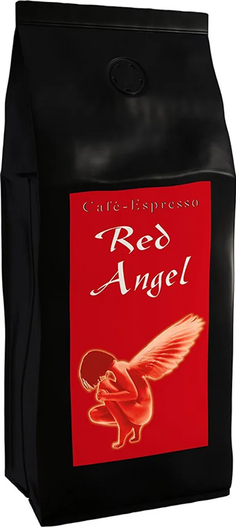 Café Espresso Coffee Red Angel (Ground, 1000 g) - The Fiery One (Probably the Strongest Coffee in the World)