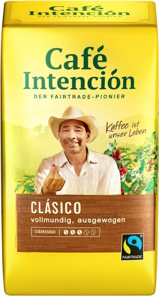 Café Intención CLÁSICO coffee mega savings package, 24x500g ground