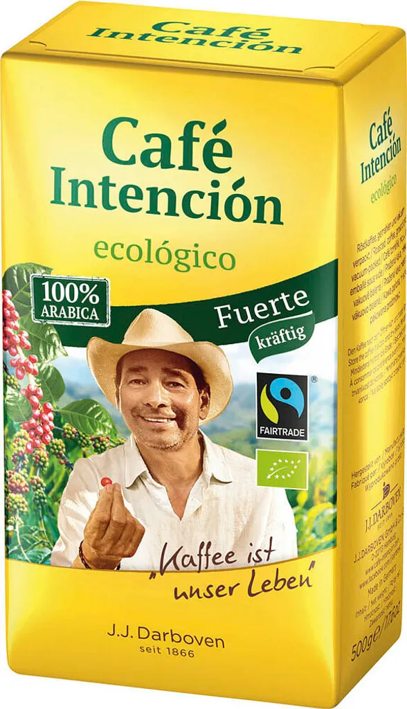 Café Intención ecológico Fuerte | Fairtrade | ground | 500g