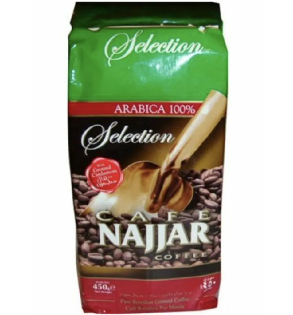 Cafe Najjar  With Cardamom  Arabica 100% 450G
