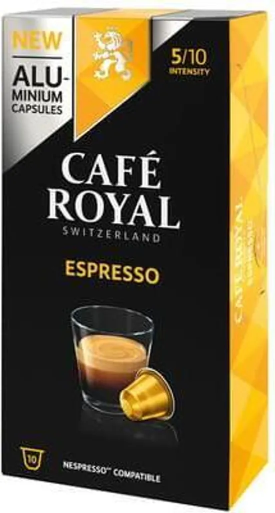 Café Royal Espresso 10x10 Capsules Alu 1 Pack