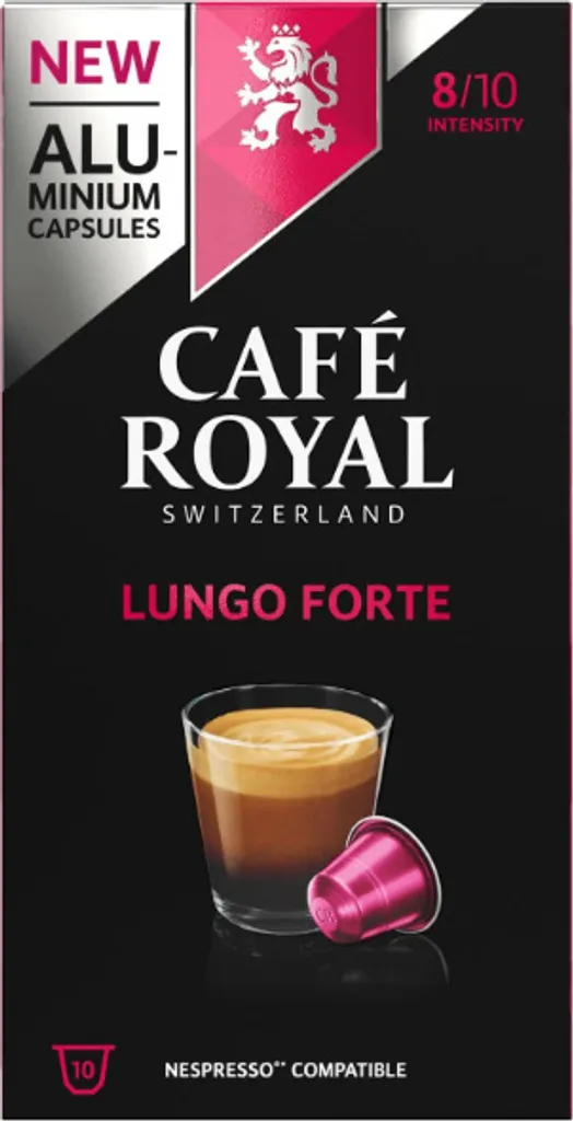 Café Royal Lungo Forte 10 Nespresso® compatible capsules