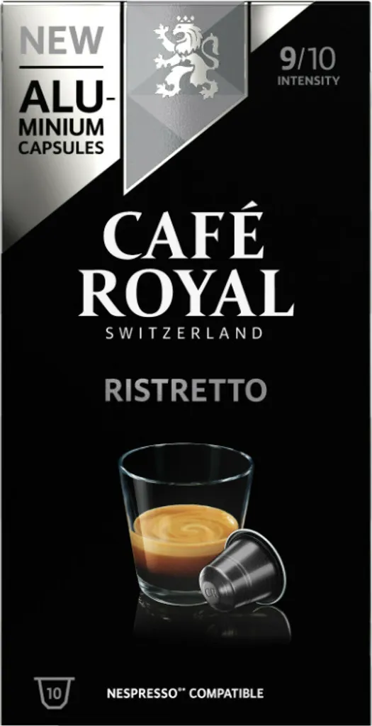Café Royal Ristretto 10 Nespresso® compatible capsules