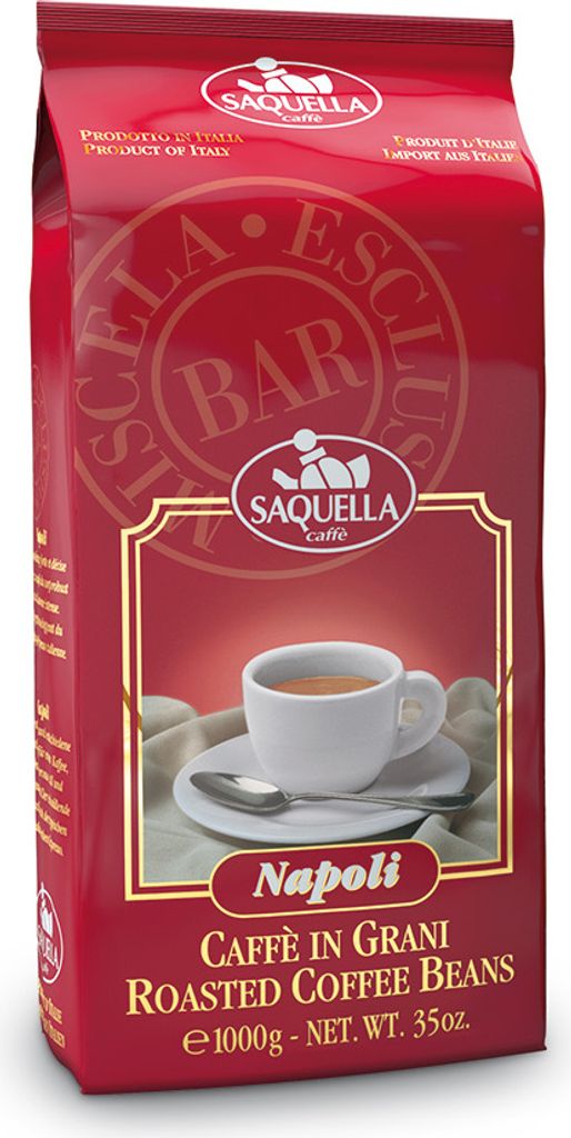 Caffe Napoli Bar 1 kg whole beans | Saquella