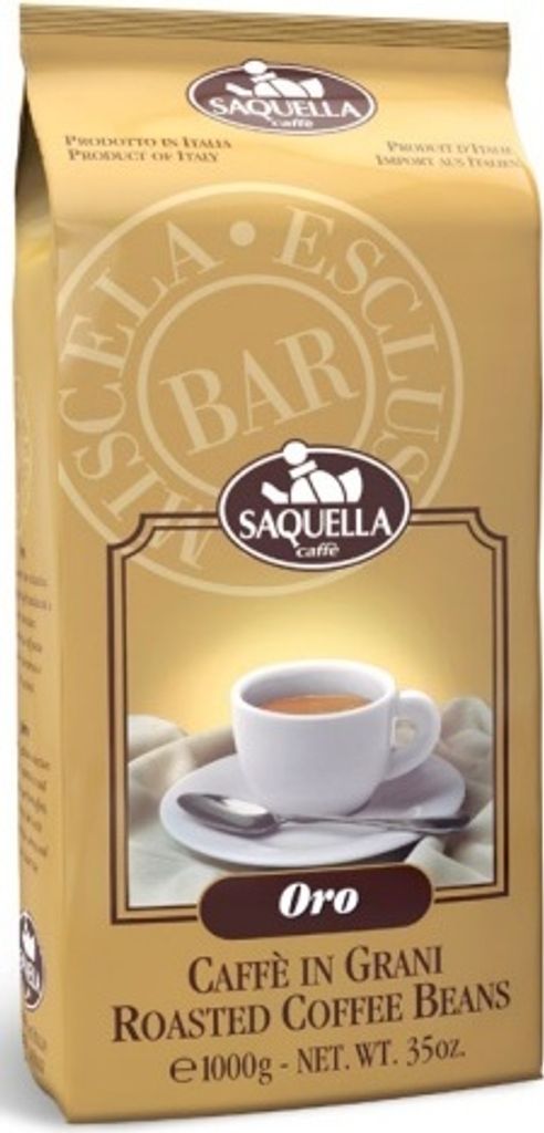 Caffe ORO BAR 100% Arabica 1Kg Beans | Saquella