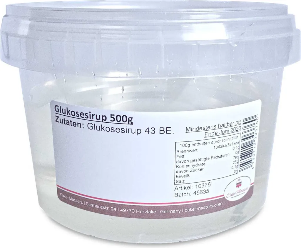 Cake Masters Glukosesirup 500g