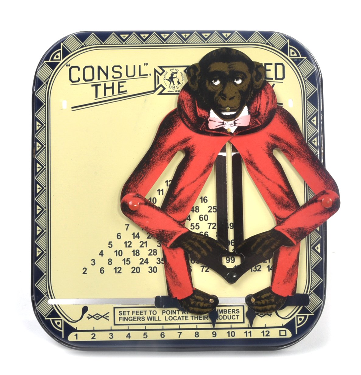 Calculating Monkey Consul 162