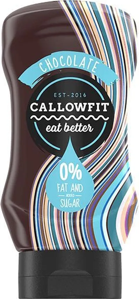 Callowfit Sauce sweet fat-free no added sugar 300ml chocolate