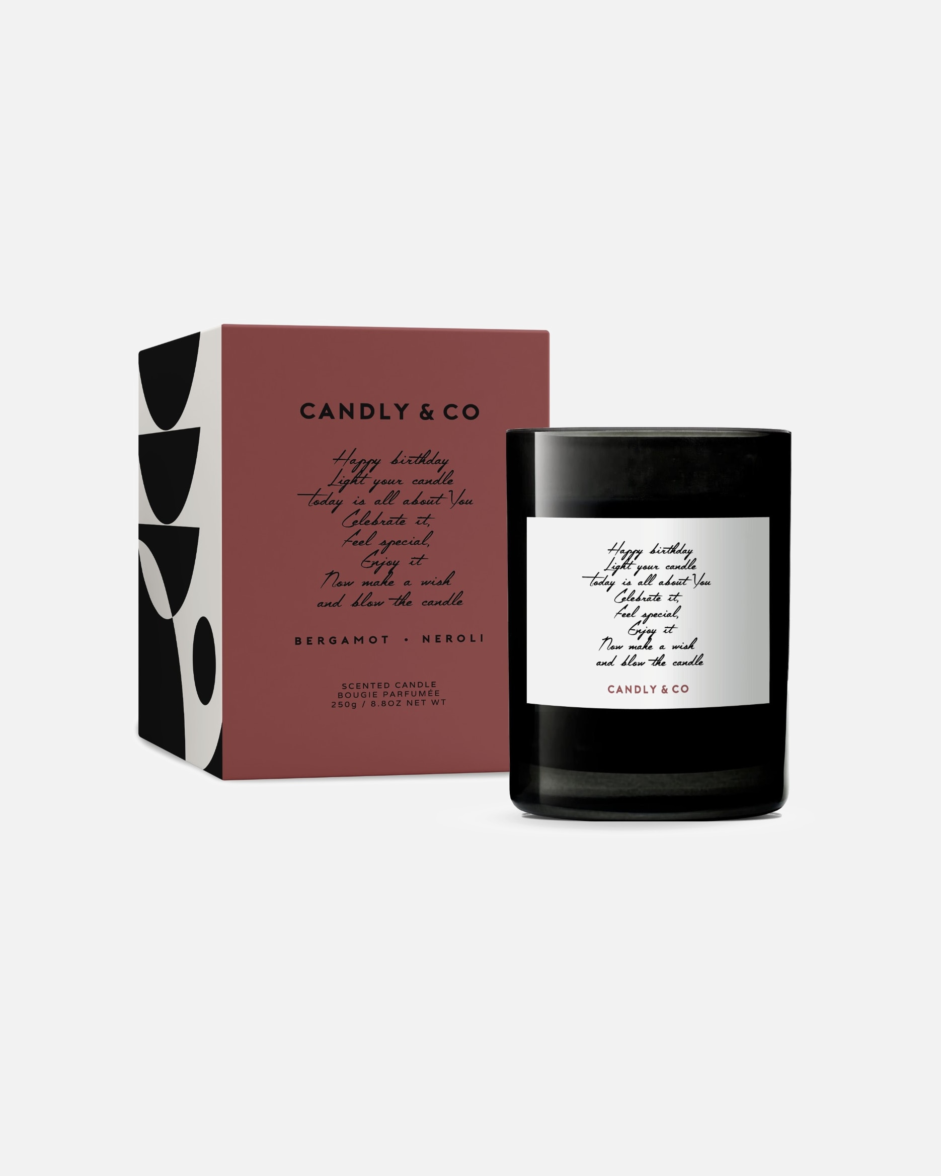 Candly&Co candle no. 5 Happy Birthday