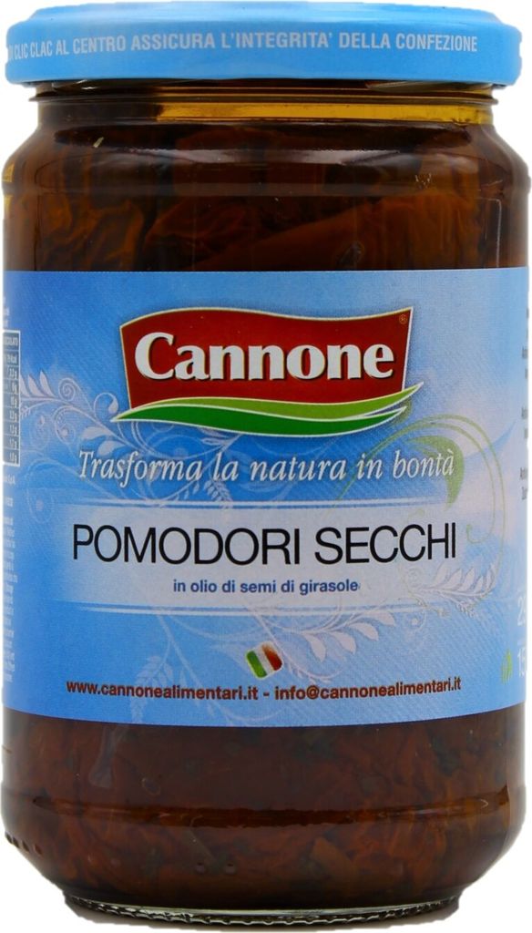 Cannone Pomodori Secchi in Olio Dried Tomatoes in Oil 150g