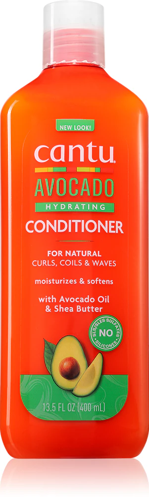 CANTU Avocado Conditioner intensively moisturizing conditioner for wavy and curly hair