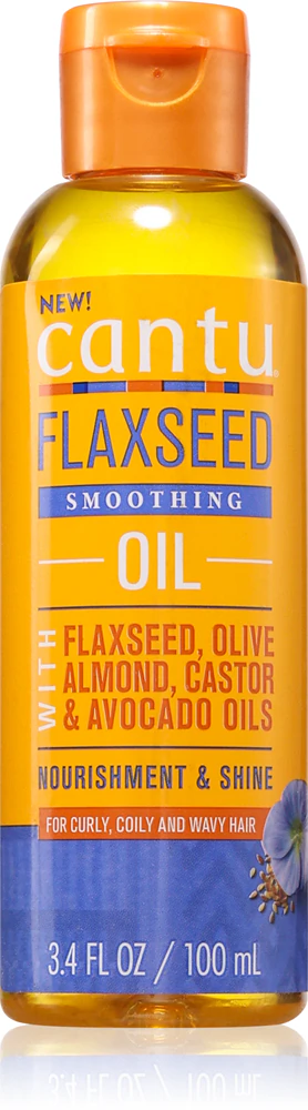 CANTU FlaxSeed Smoothing Oil Moisturizing and nourishing hair oil