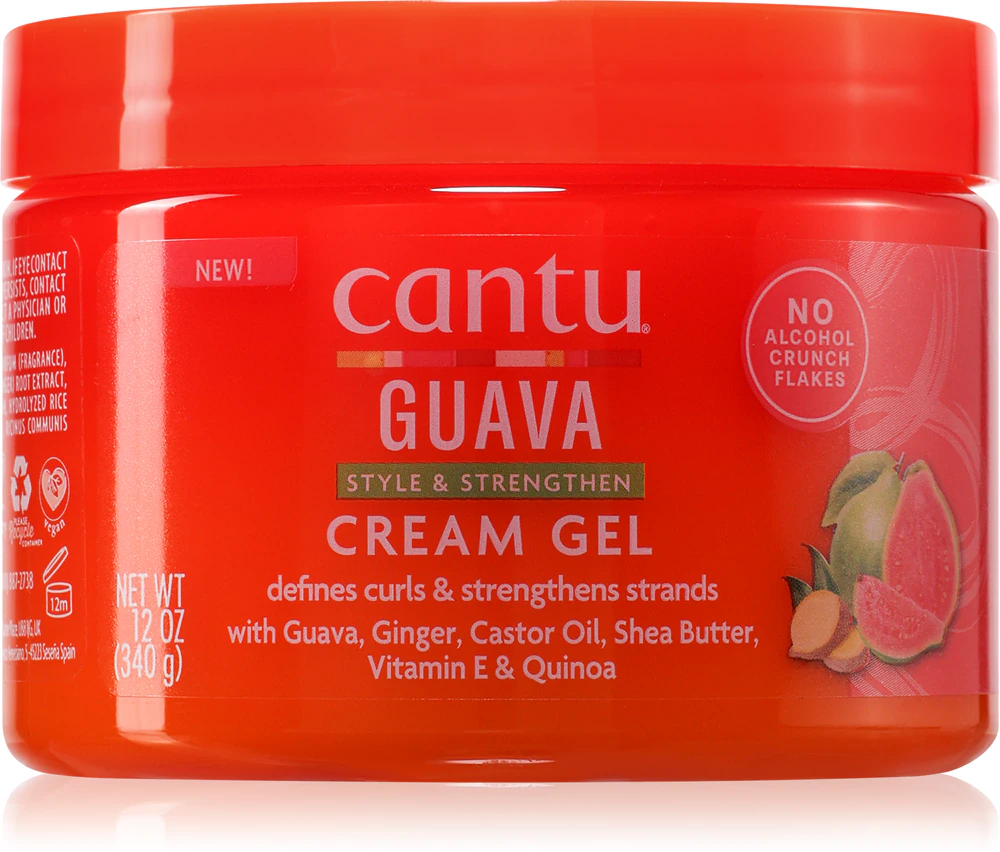 CANTU Guava Cream Gel hair cream curl care for curly hair