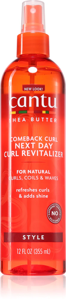 CANTU Shea Butter Curl Next Day Spray for casual beach waves