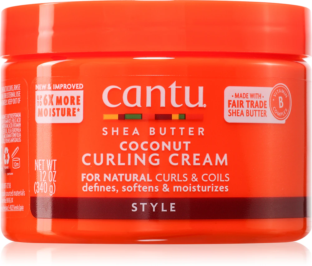 CANTU Shea Butter Curling Cream Hair cream for fixation and shape