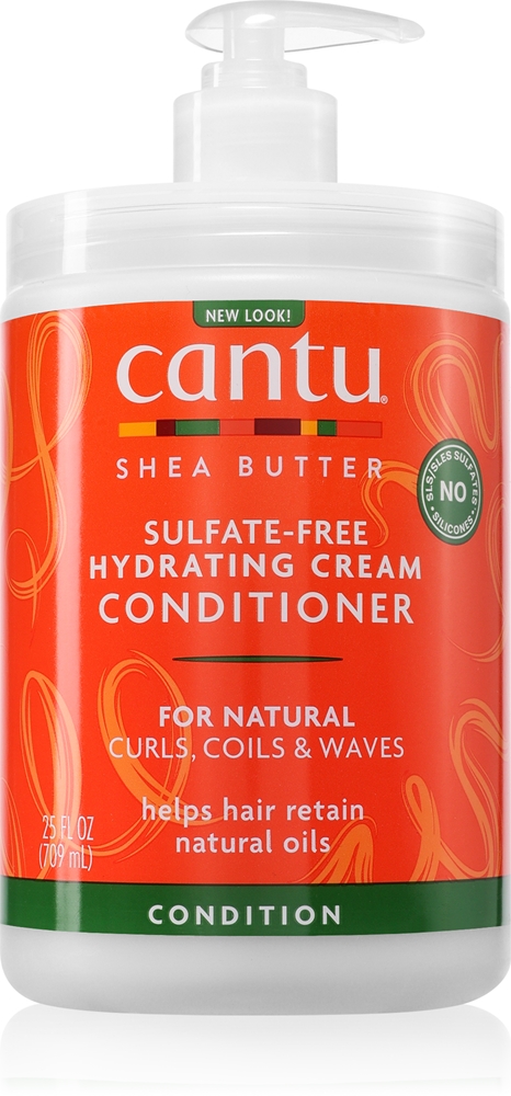 CANTU Shea Butter Hydrating Cream Conditioner Creamy hair conditioner for intensive hydration