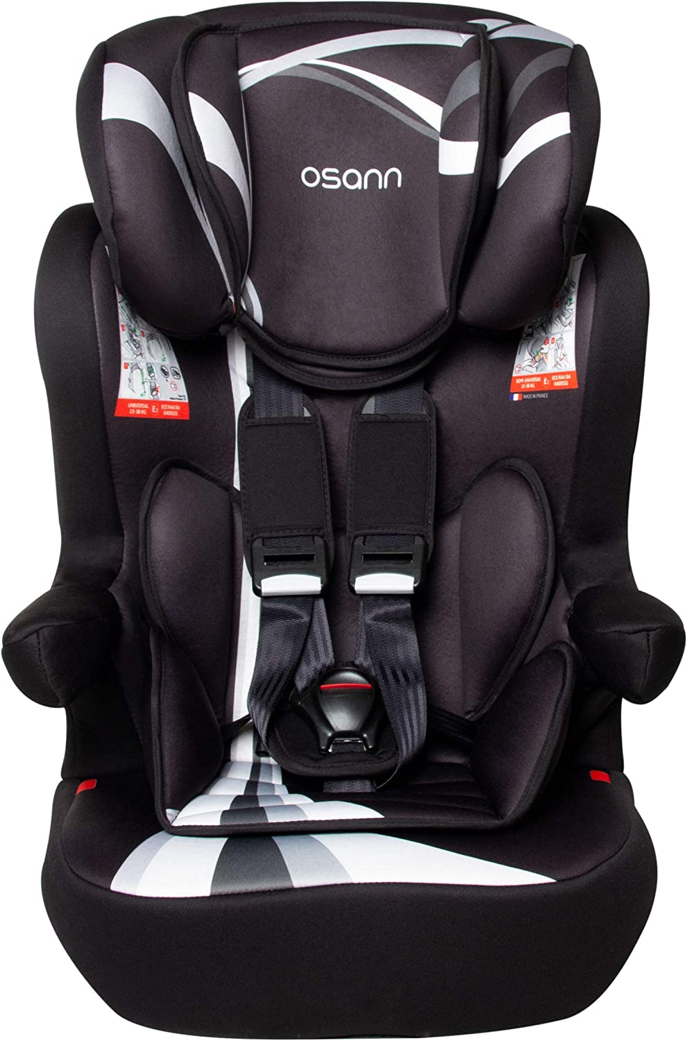 Osann I-Max SP Isofix Child Car Seat Group 1/2/3 (9-36 kg) Grey